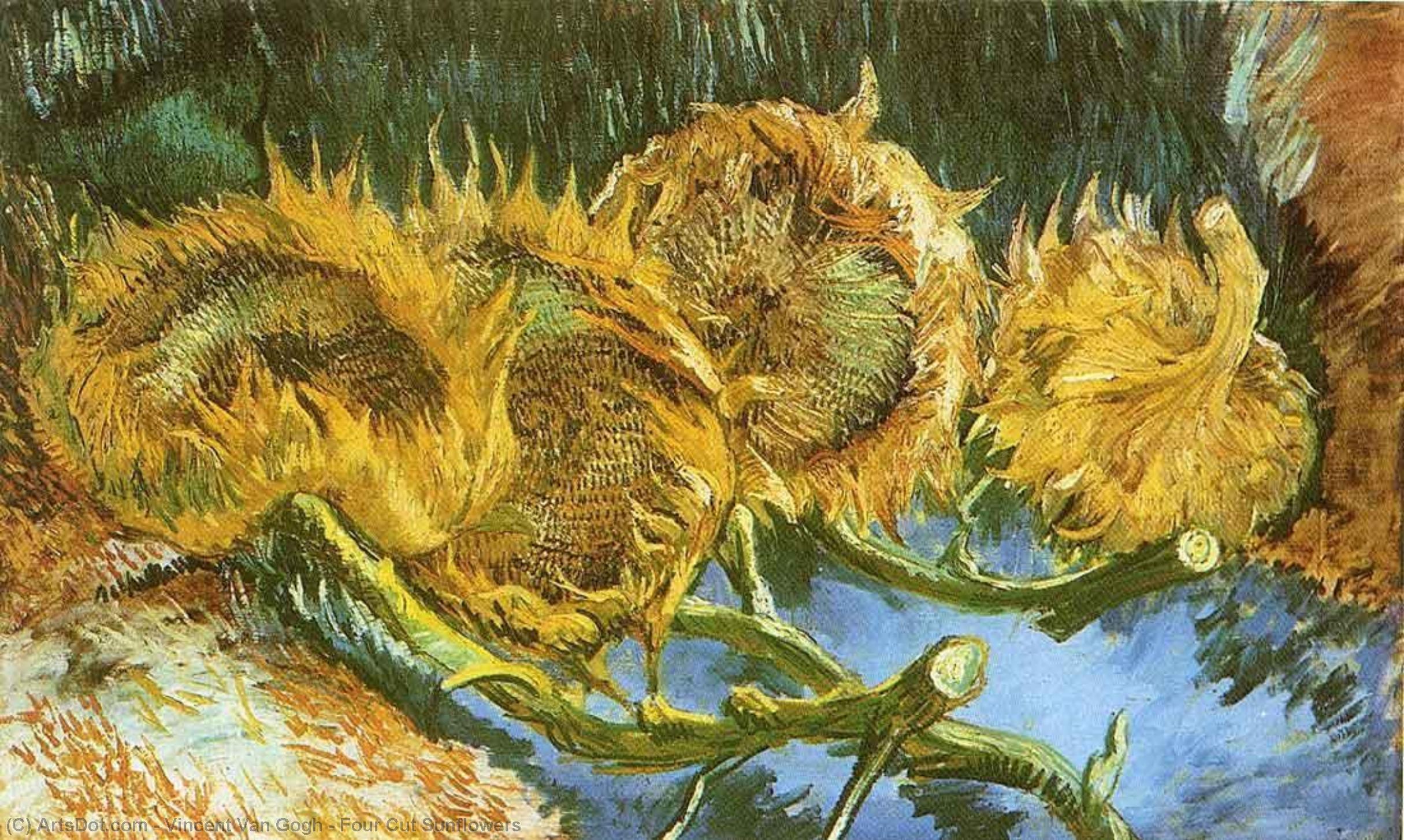 Keturi Išpjūsti Žvėrys — Vinsentas Van Gogas