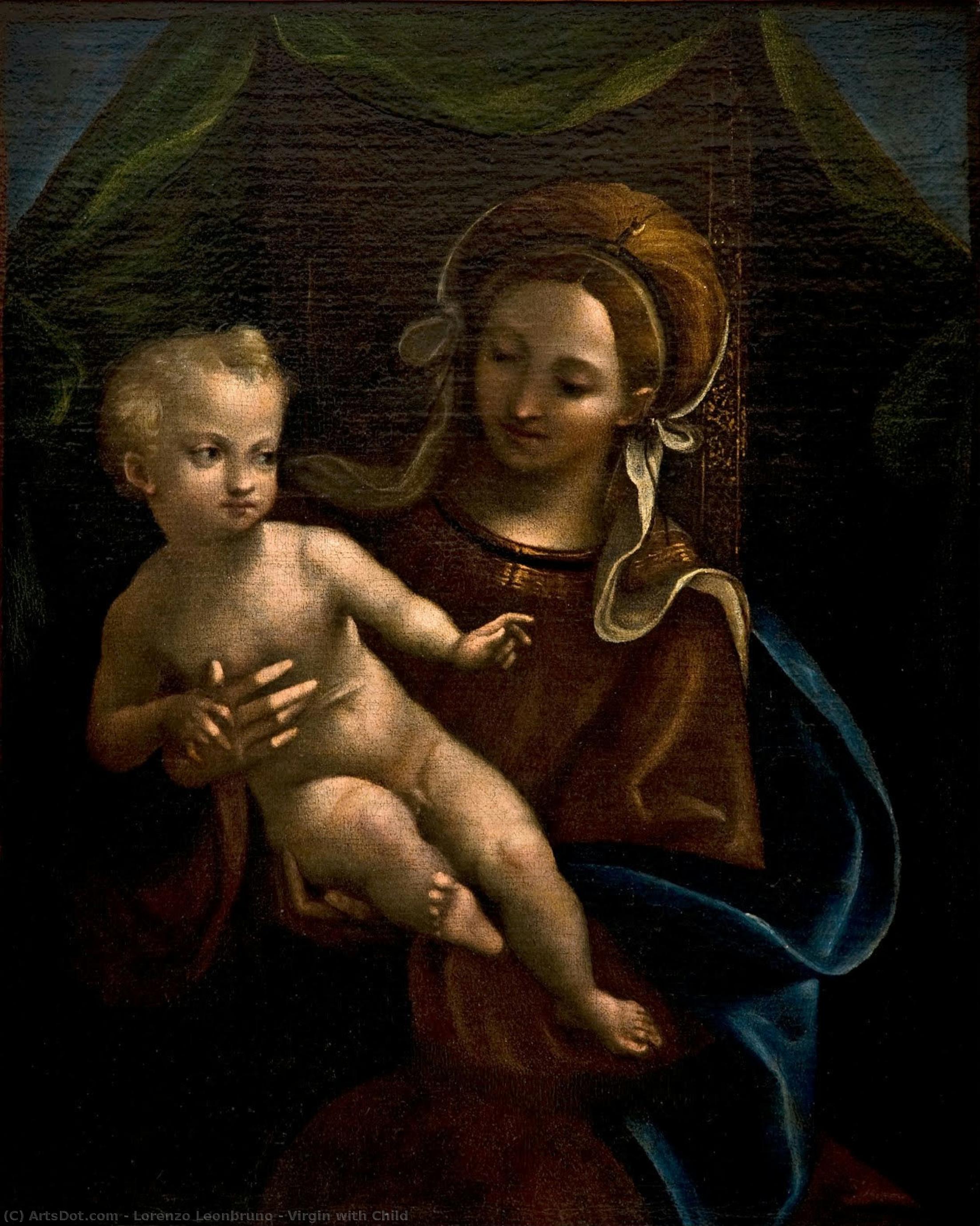 Virgin With Child — Lorenzo Leonbruno