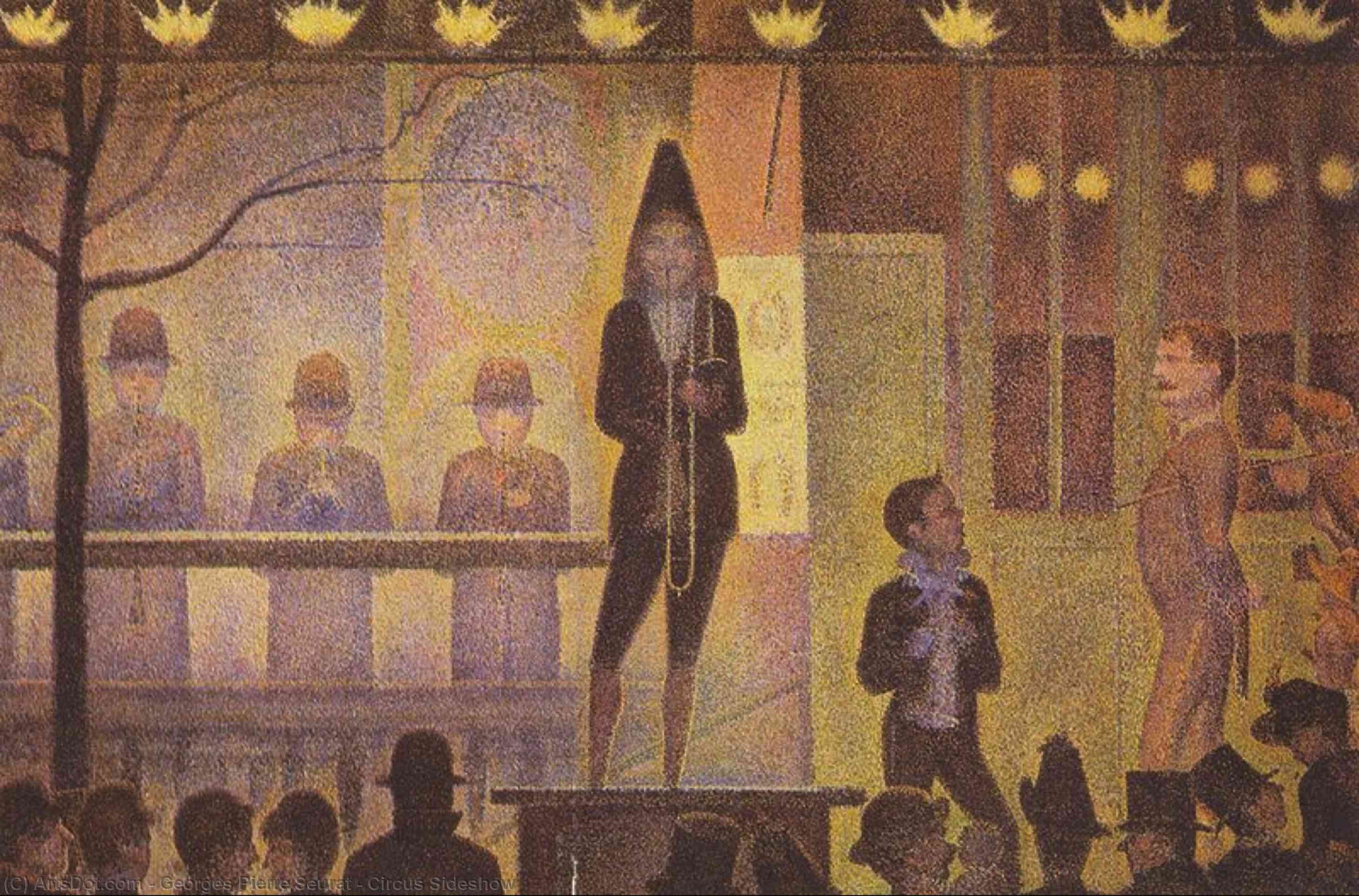 Circus Sideshow — Georges Pierre Seurat