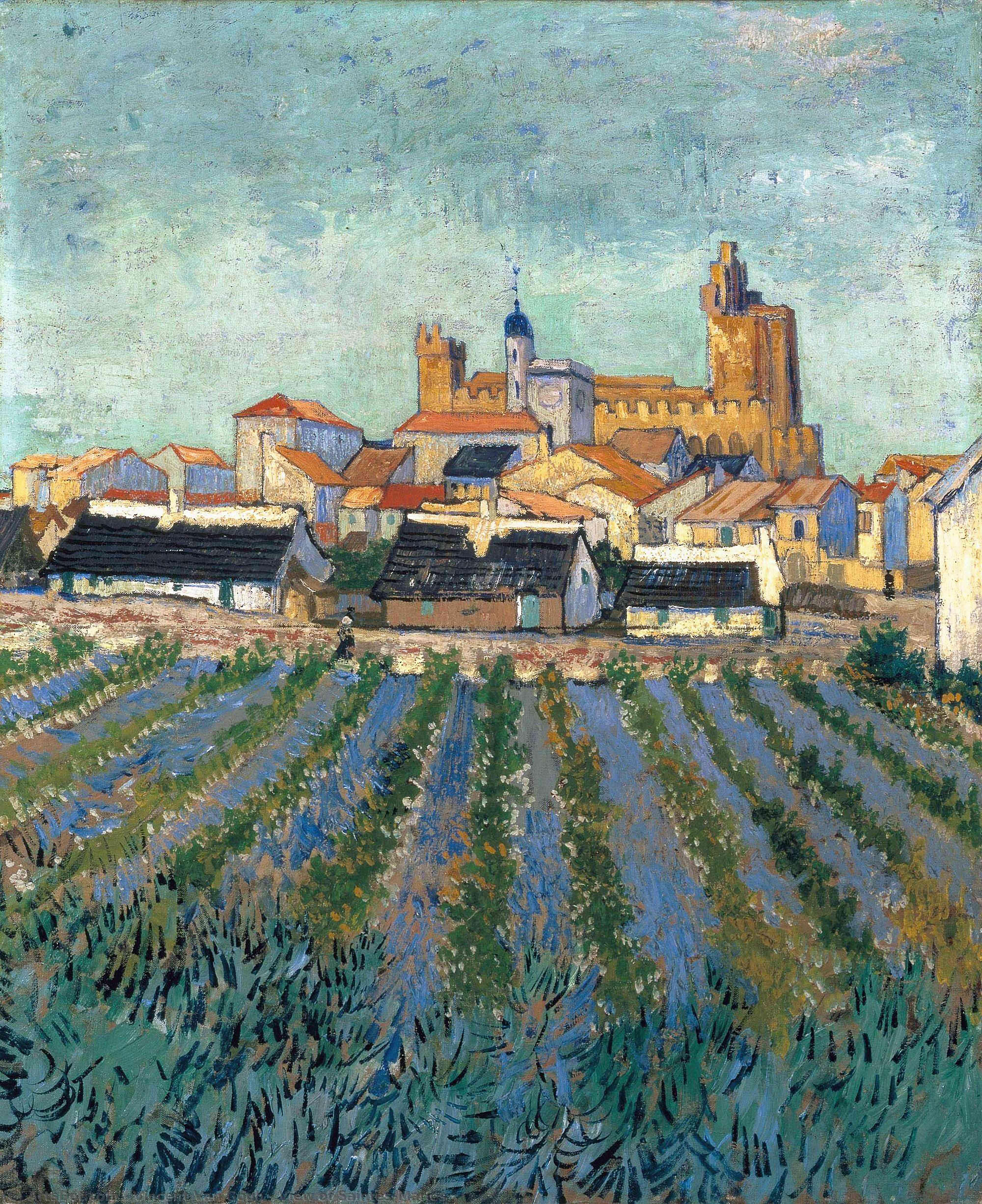 Veduta Di Saintes-maries — Vincent Willem Van Gogh