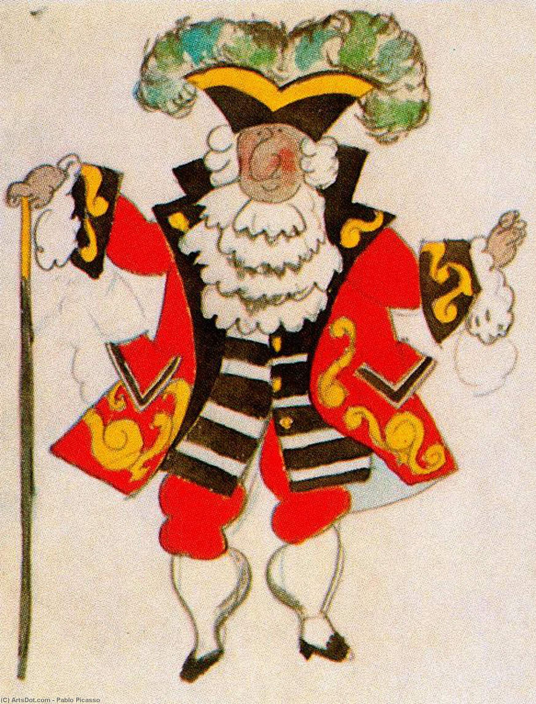 'costume Design Per Ballet ''tricorne''' — Pablo Picasso