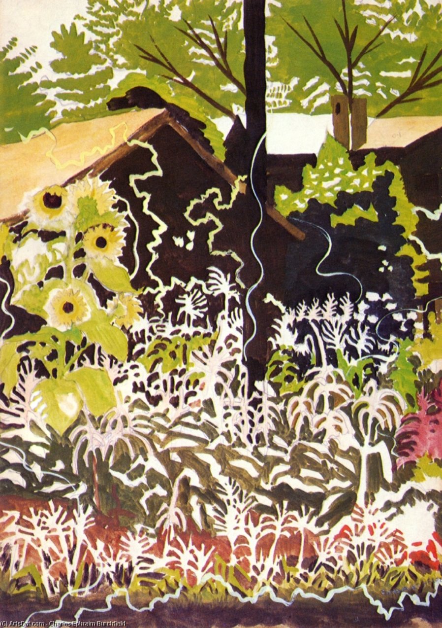 August Moon — Charles Burchfield