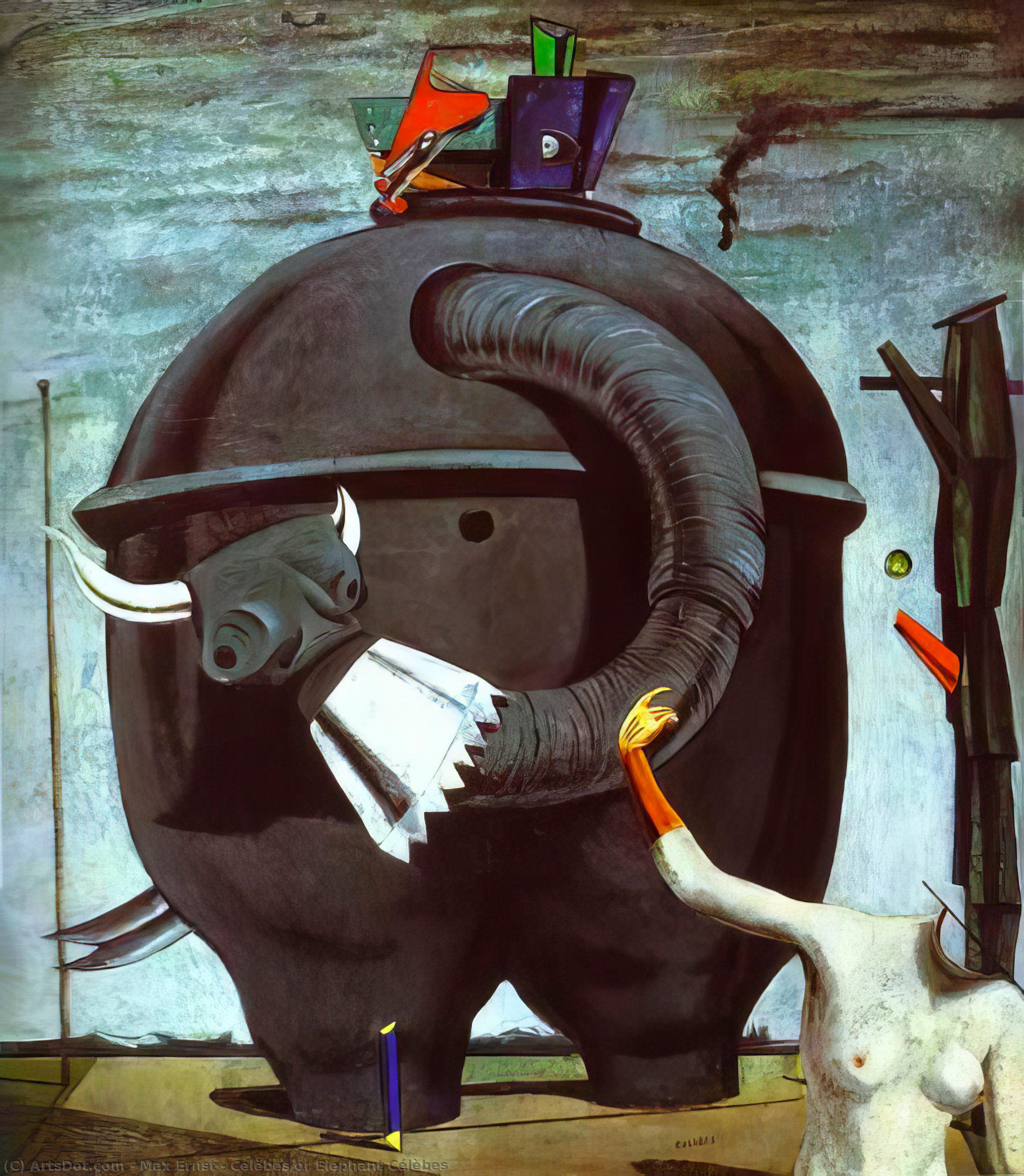 Célèbes Nebo Žirafa Célèbes — Max Ernst