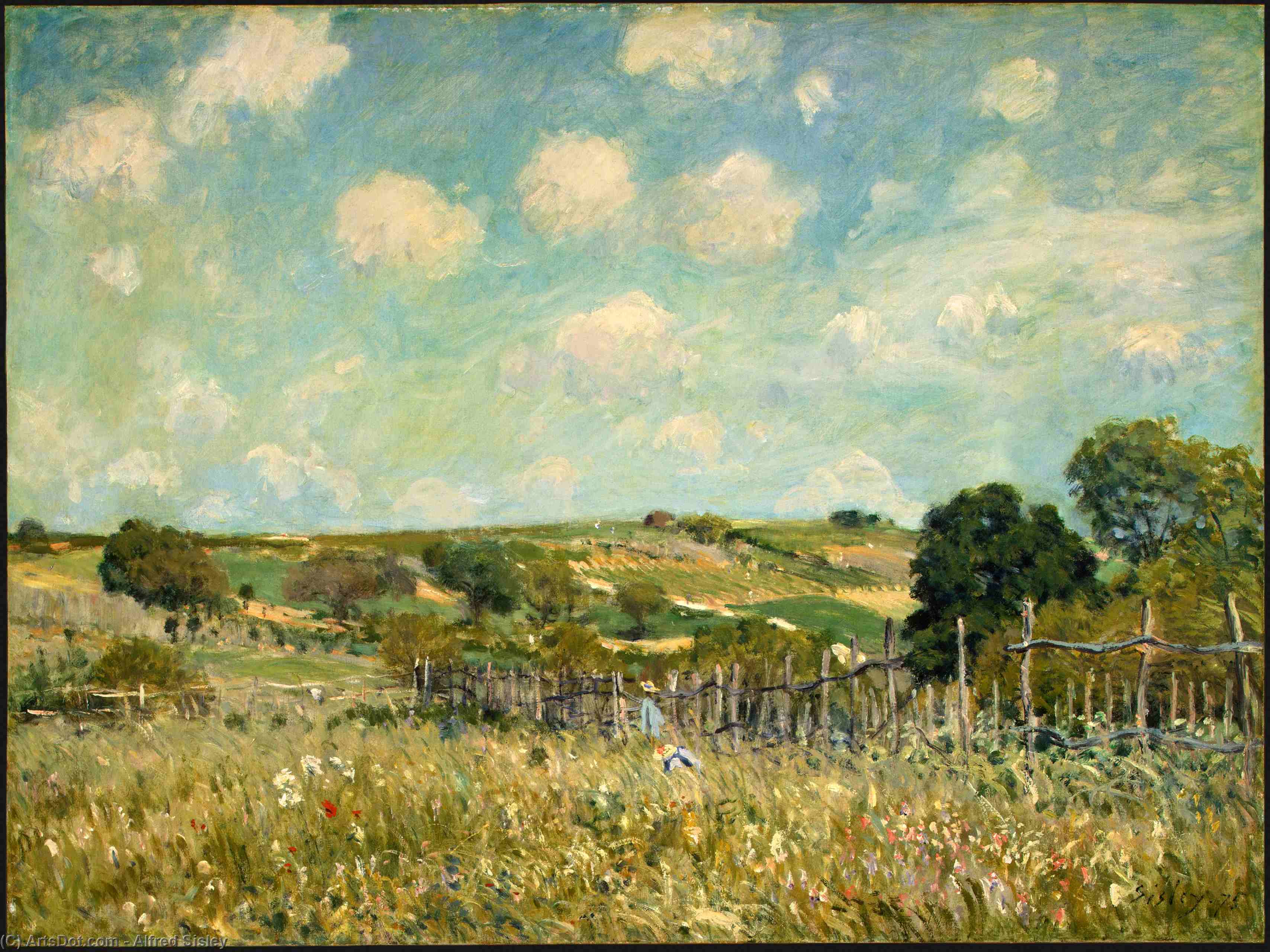 Pradera — Alfred Sisley