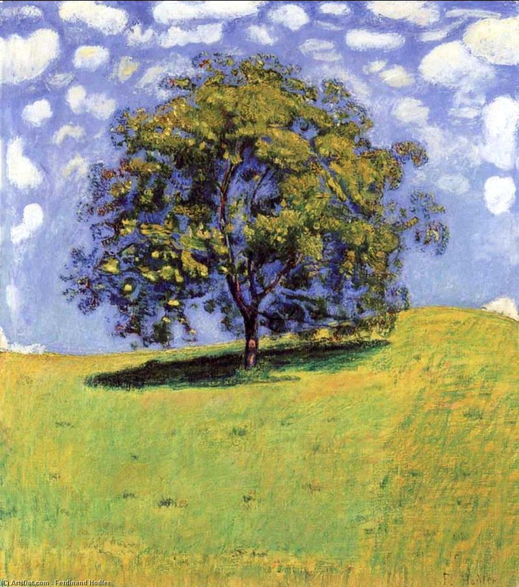 The Nut Tree — Ferdinand Hodler