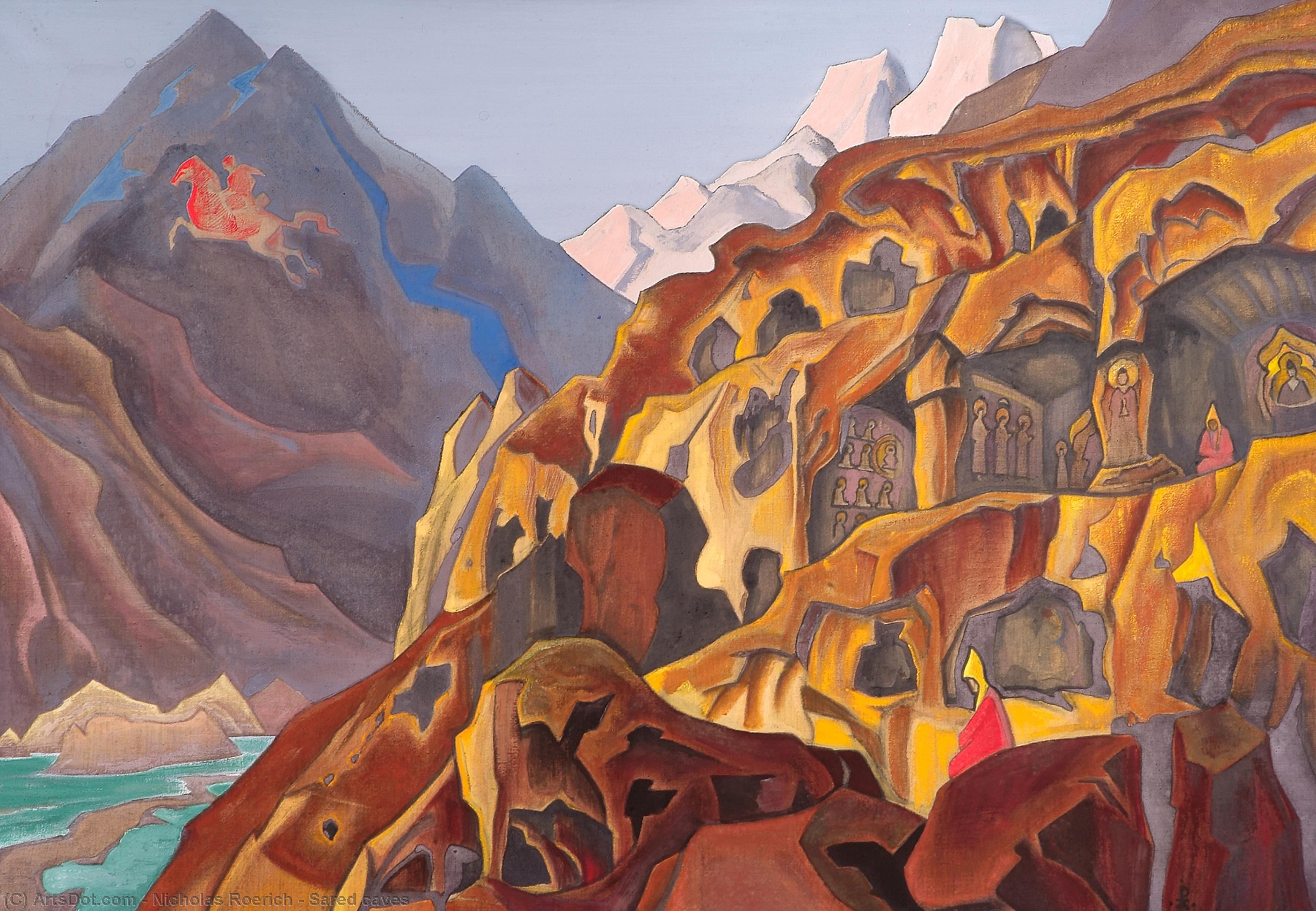 Sared Caves — Nicholas Roerich