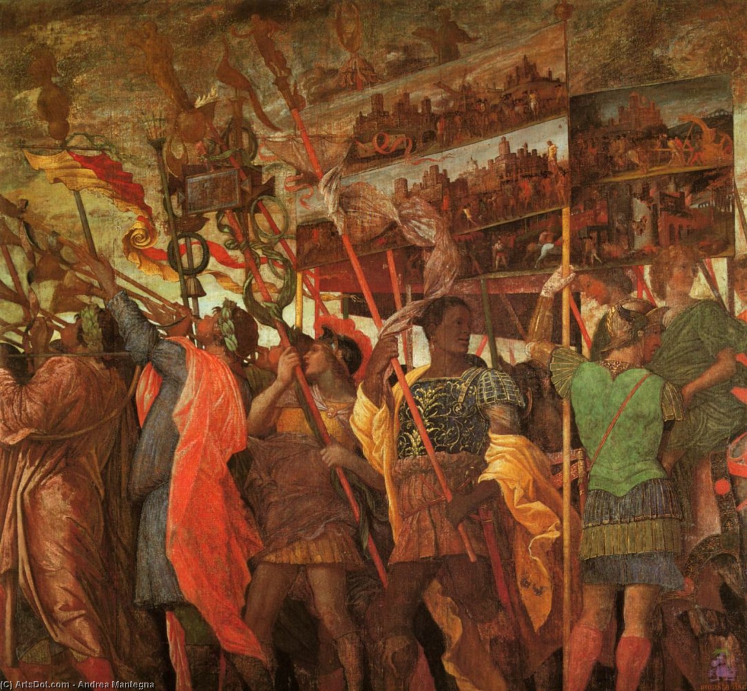 Triumph Der Kaiser — Andrea Mantegna