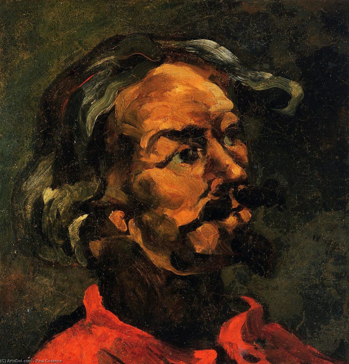 Porträt Von Achille Emperaire — Paul Cézanne