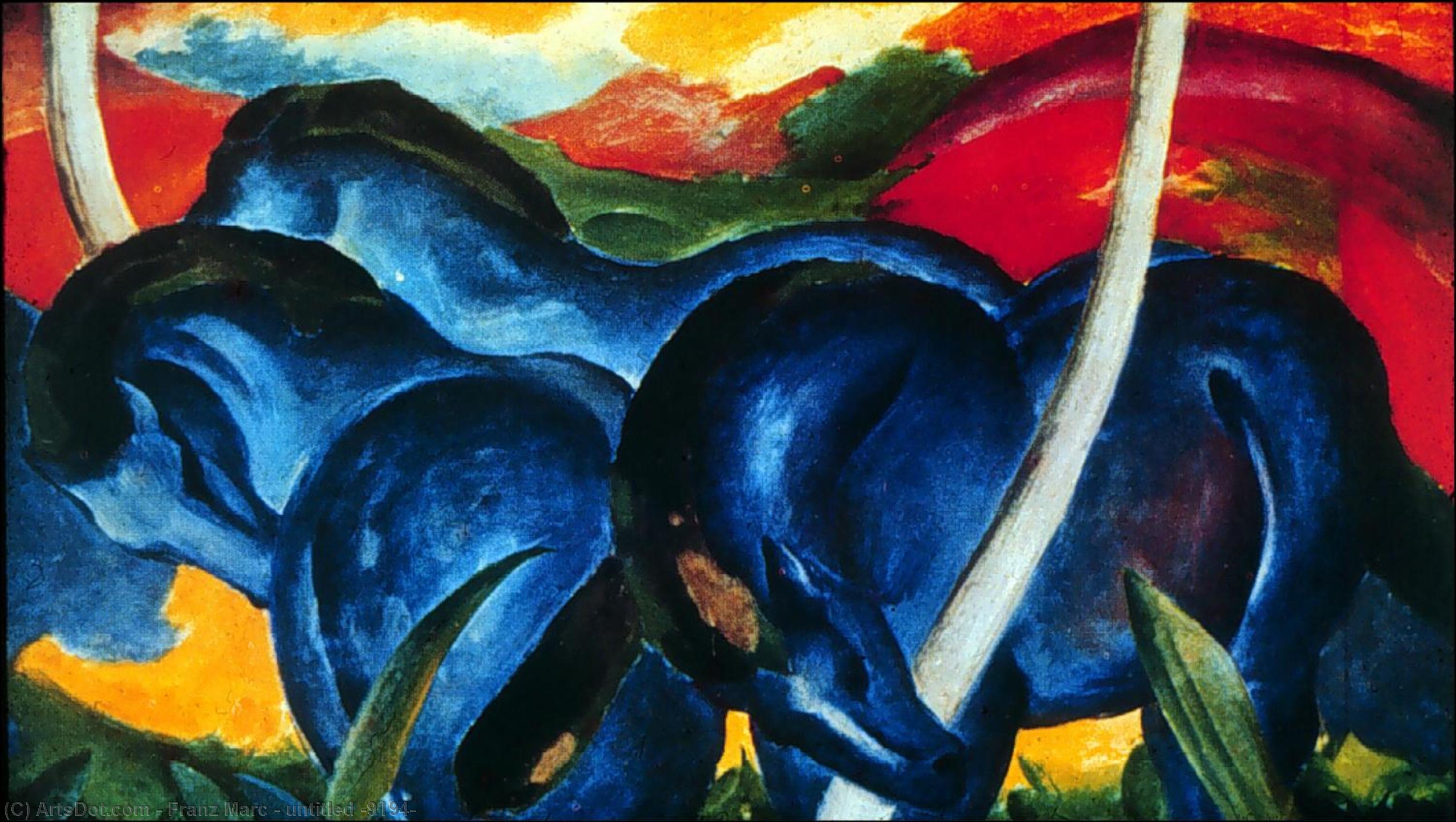 Senza Titolo (9194) — Franz Marc