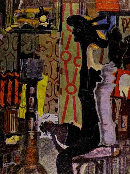 Frau Mit Mandoline — Georges Braque