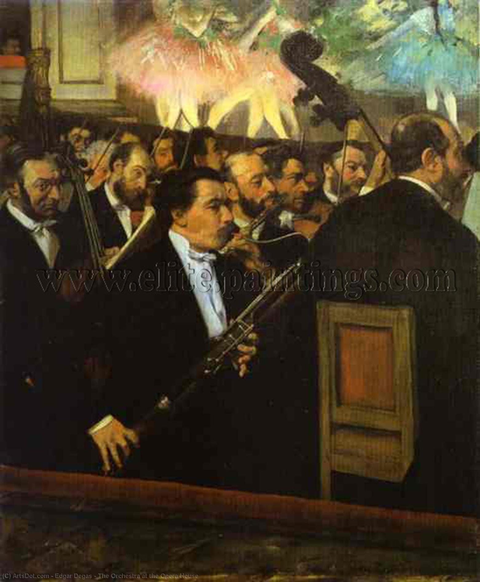 L'orchestra All'opera — Hilaire-germain-edgar Degas