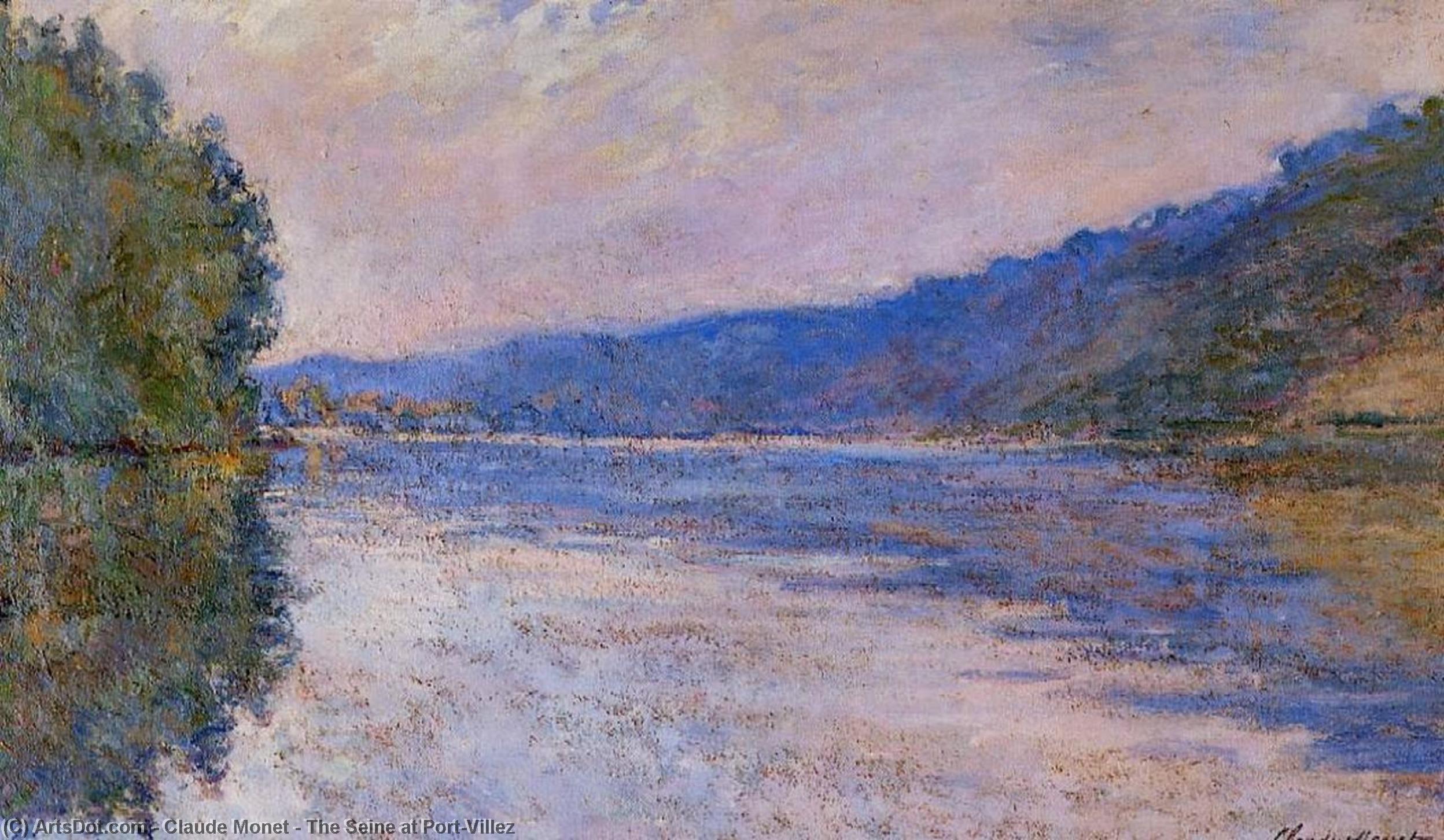 La Senna A Port-villez — Claude Monet