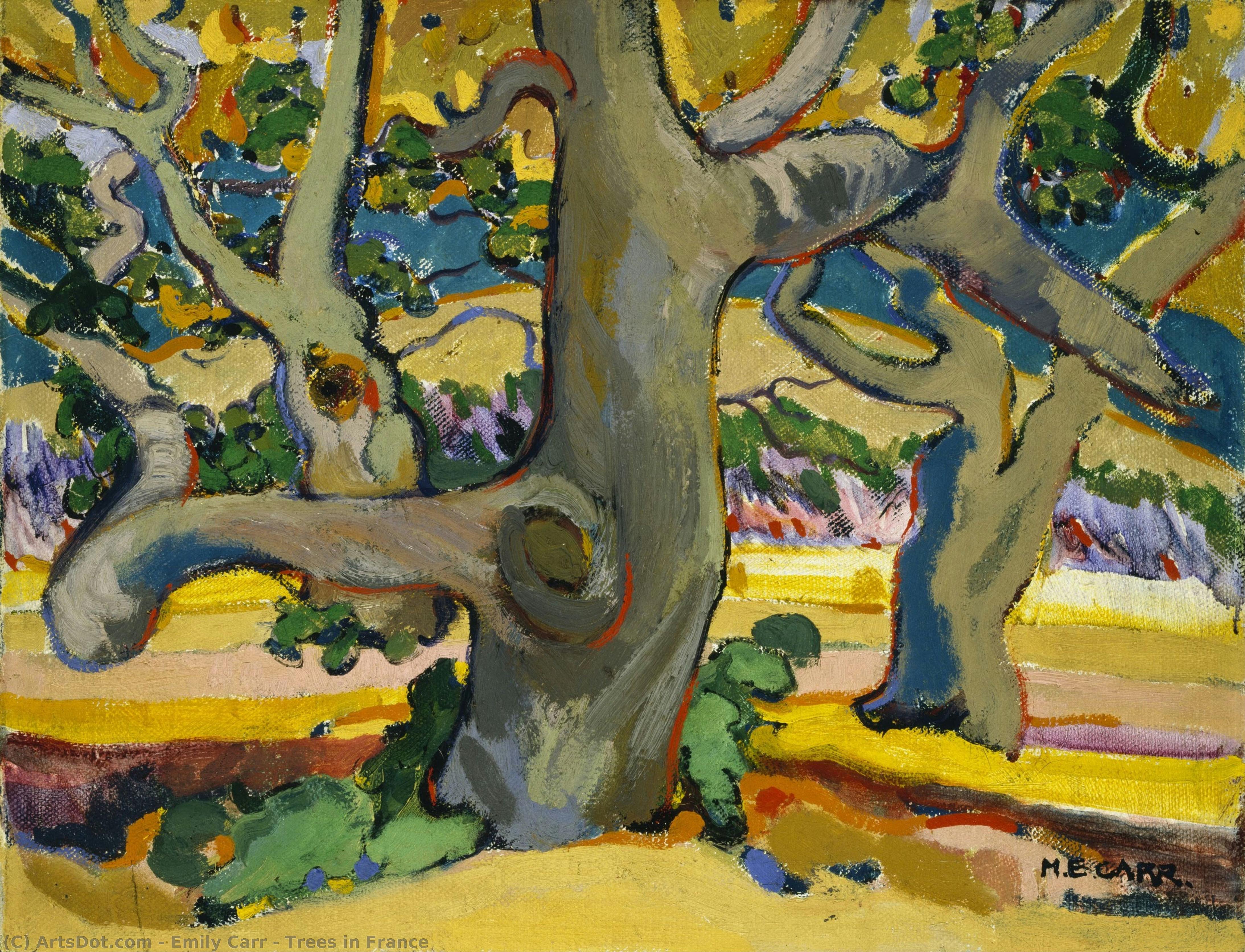 Alberi In Francia — Emily Carr