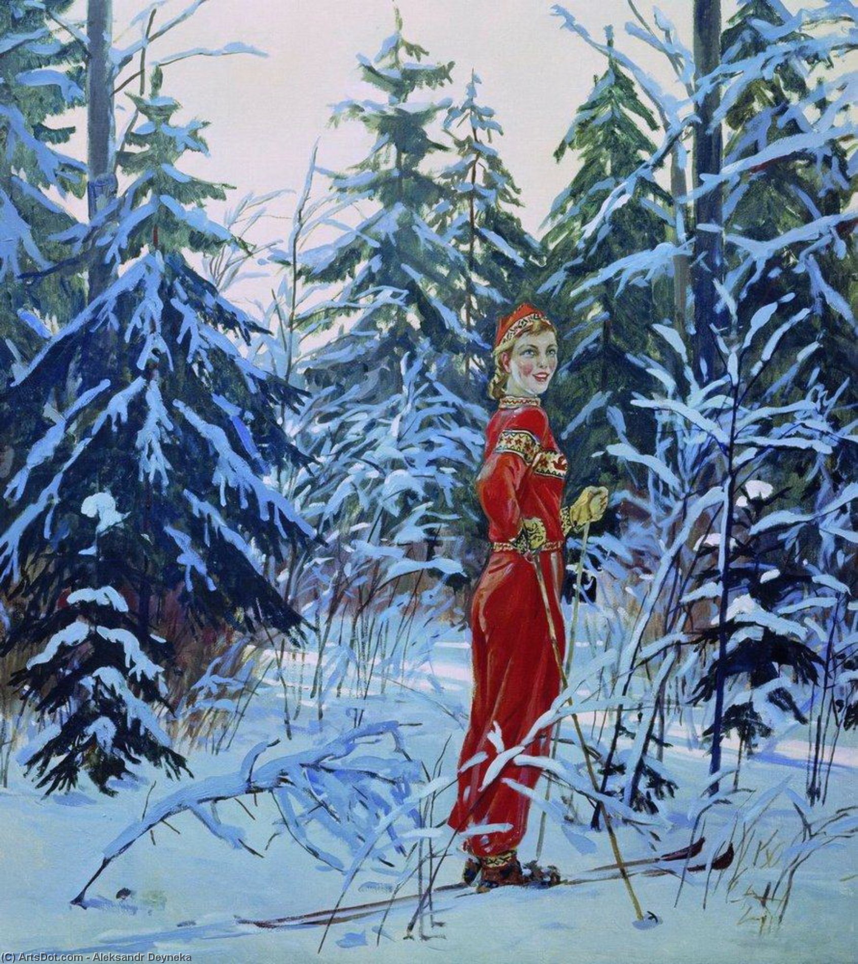 Doncella — Aleksandr Deynéka