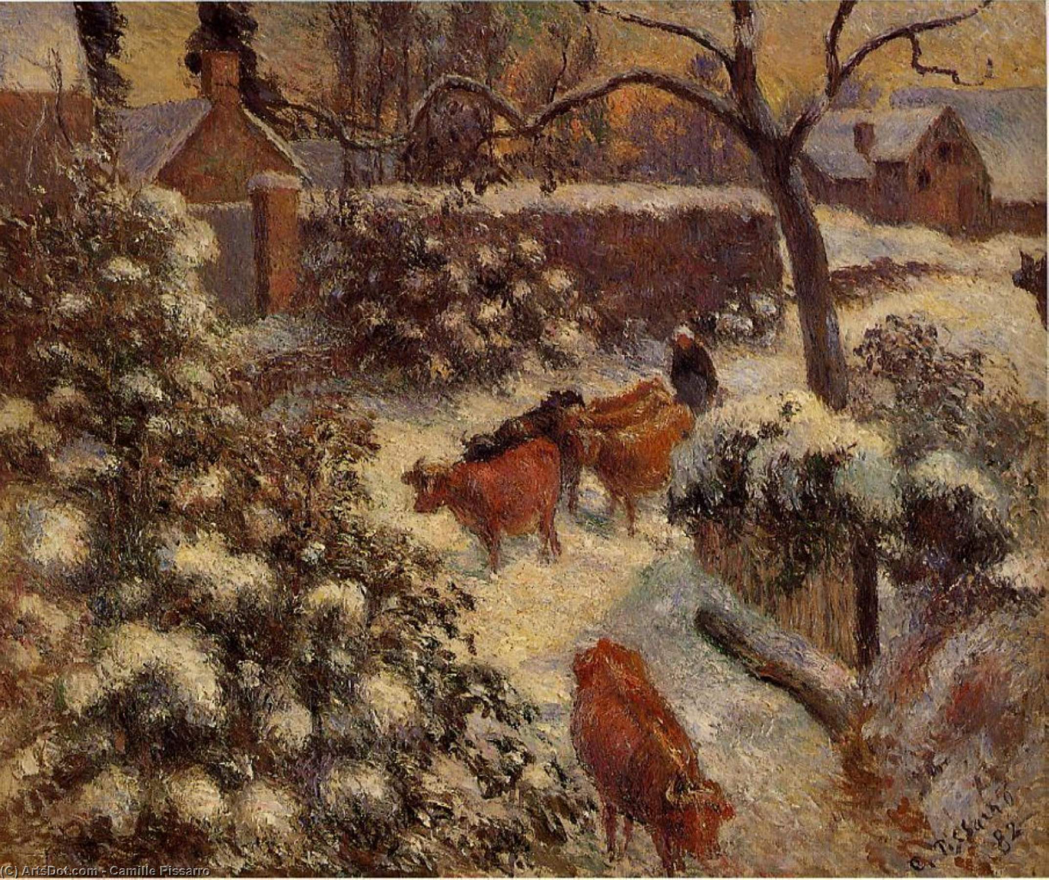 Šniūrių Efektas Montfoukaše — Kamilis Pisaro