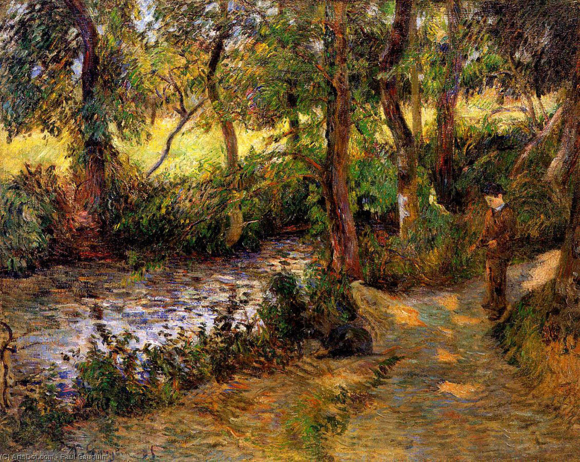 Su Çocuğu — Eugène Henri Paul Gauguin
