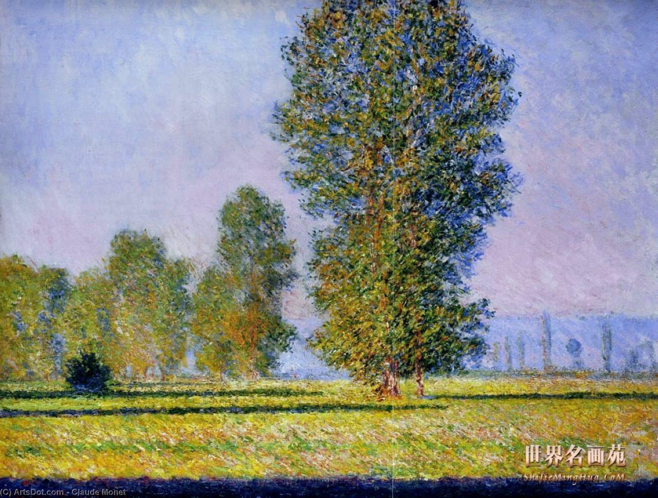 Zlatá Louka V Limetz — Claude Monet