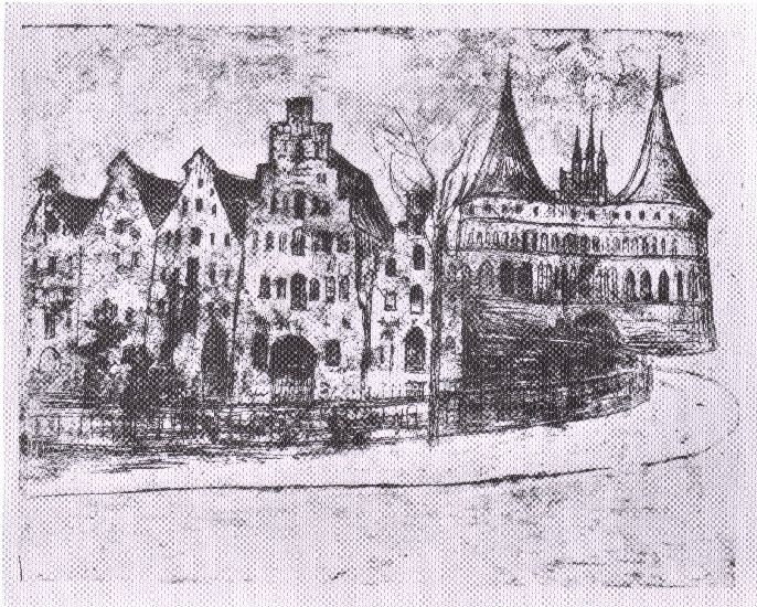 Lubeca — Edvard Munch