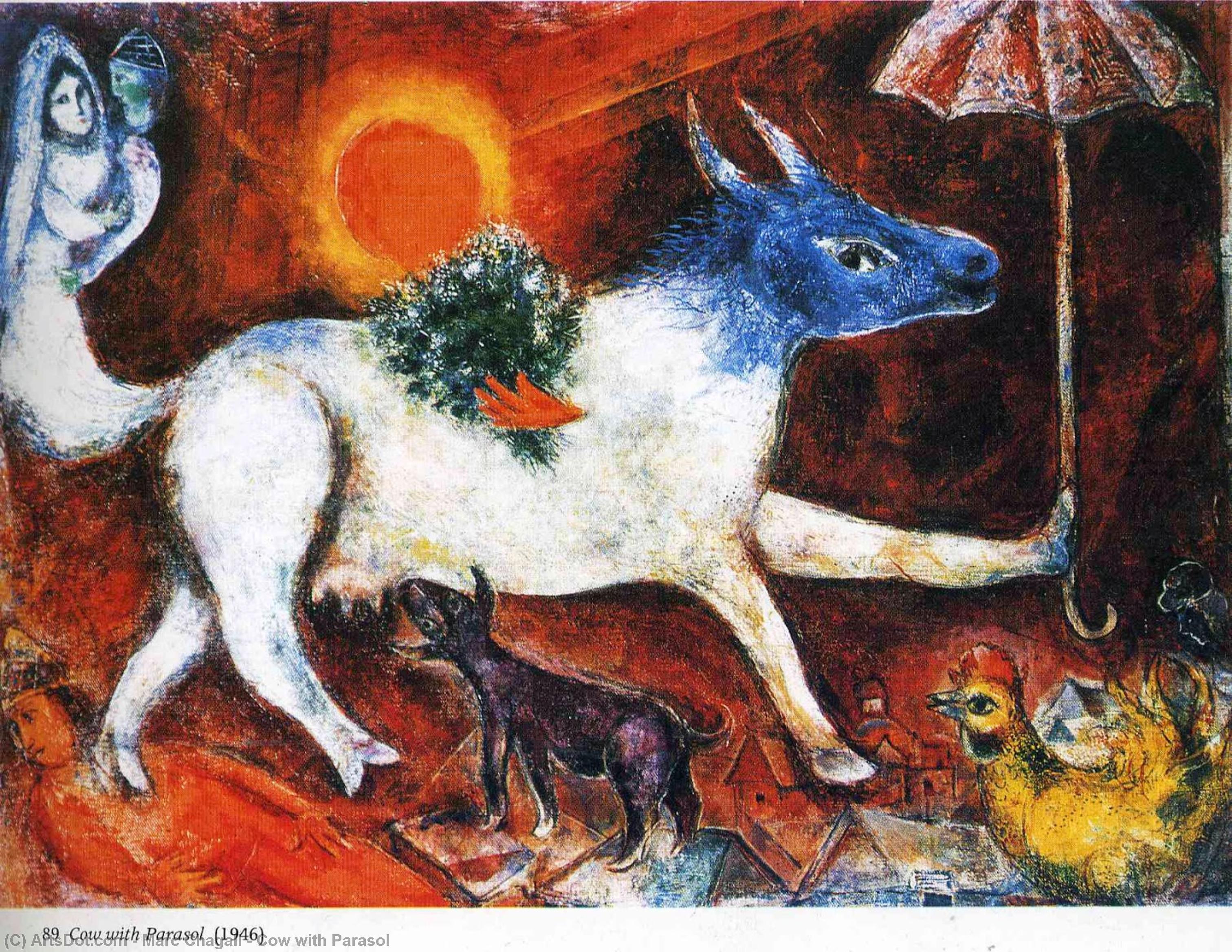 Kůň S Průchodkou — Marc Chagall