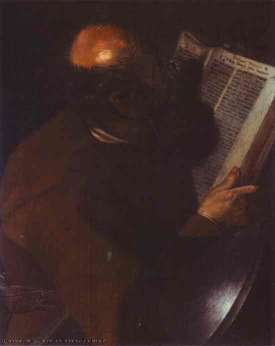 St. Matthäus — Georges De La Tour