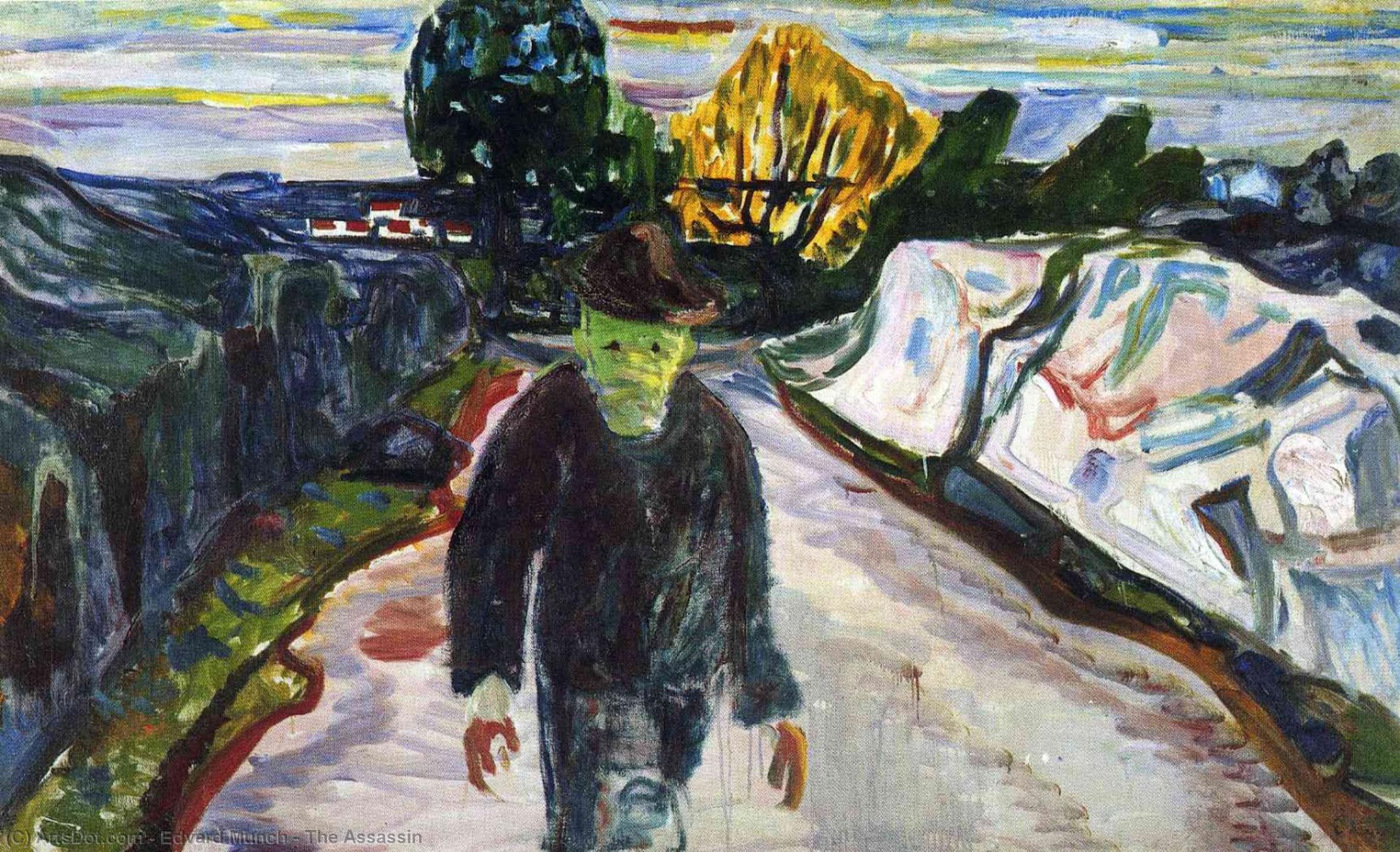 Der Attentäter — Edvard Munch