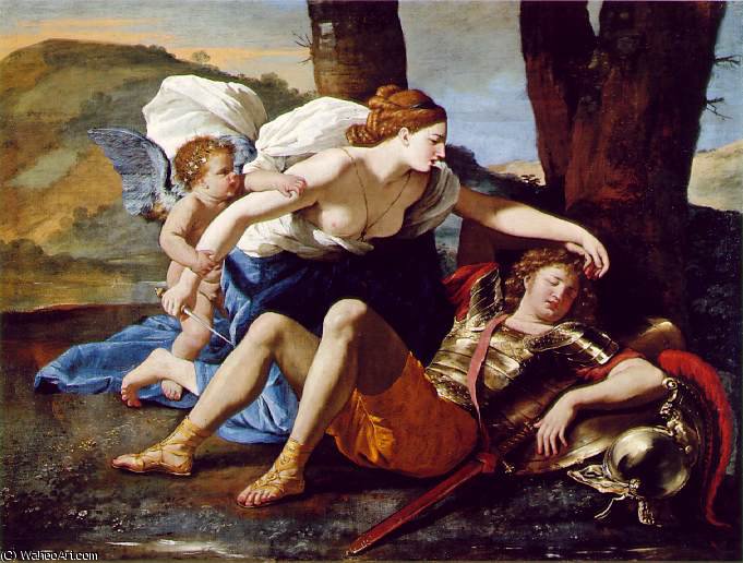 Rinaldo E Armida — Nicolas Poussin