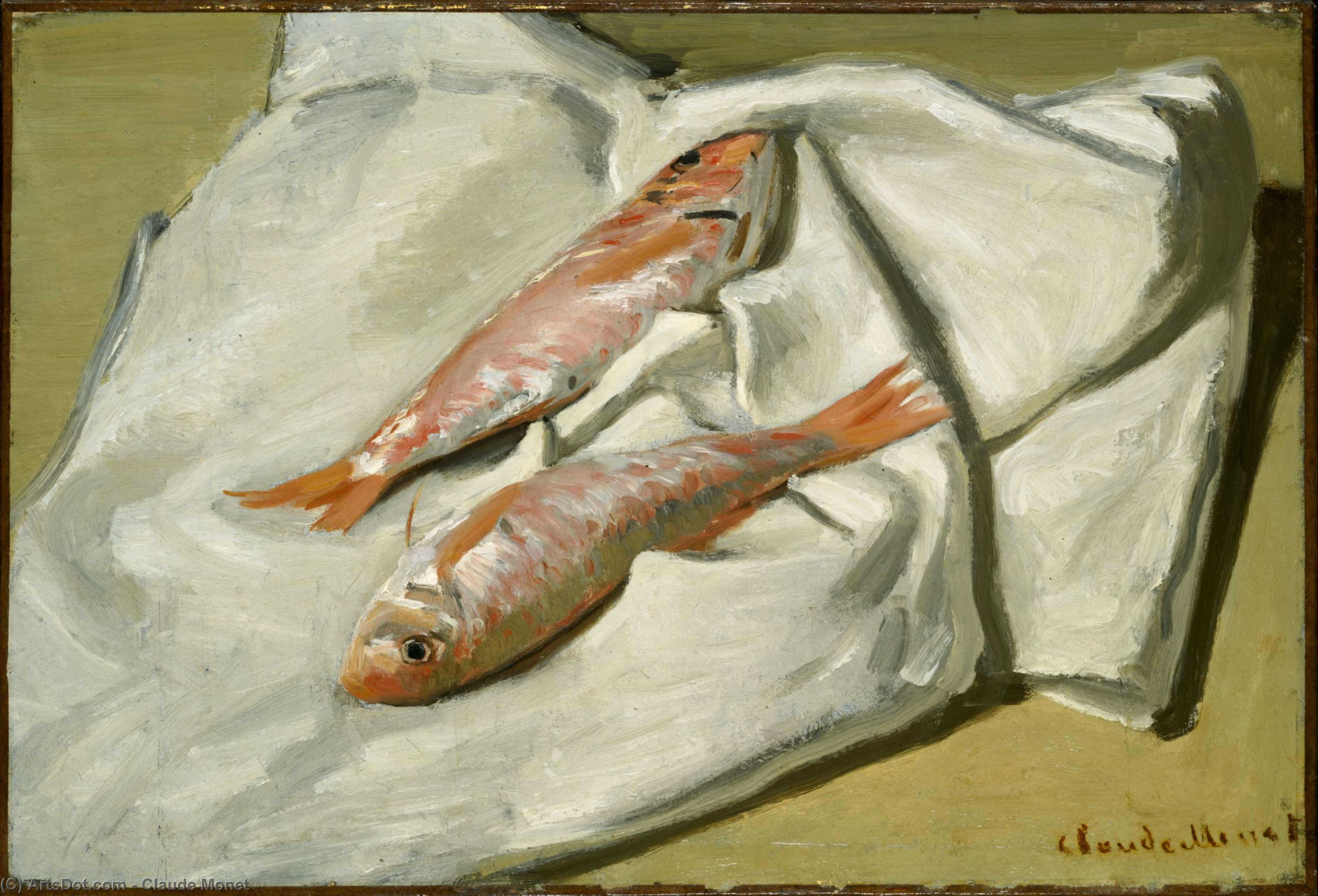 Red Mullets — Claude Monet