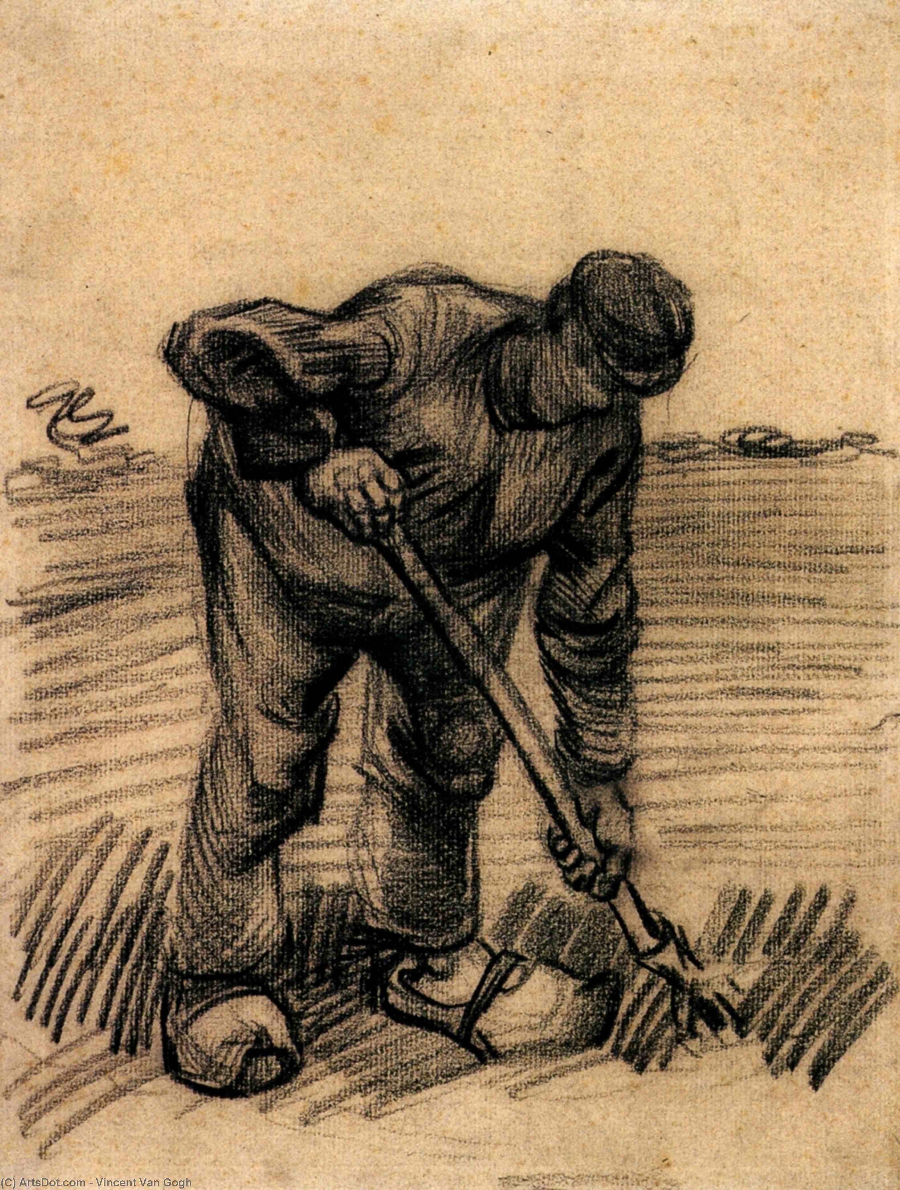 Köylü Kadın Patates Çekiyor — Vincent Van Gogh