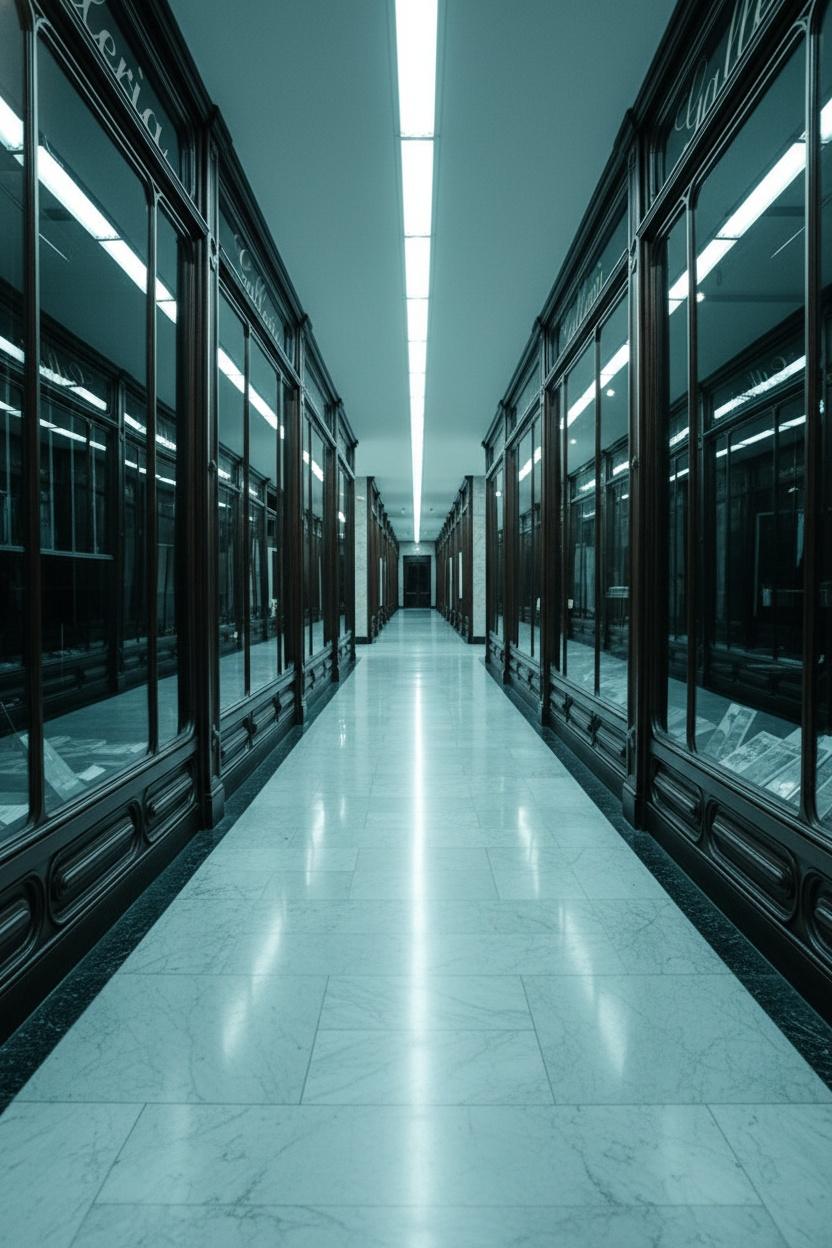 Simetría Cian: El Corredor Silencioso — Julien Simon