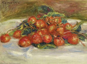 Život S Jahodami — Pierre-auguste Renoir