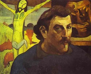 Self Portrait With The Yellow Christ — إوجيني هنري بول غاغو