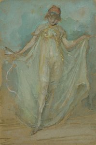 Verde E Blu: La Danzatrice — James Abbott Mcneill Whistler
