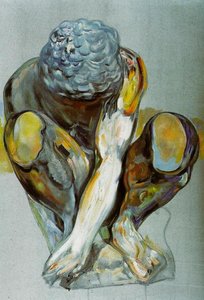 Dopo Michelangelo 'il Bambino Inginocchiato' — Salvador Dalí