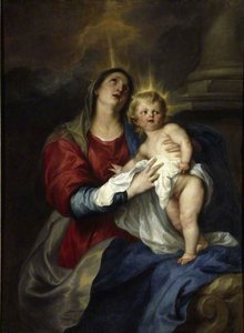 La Vergine Con Il Bambino — Sir Anthony Van Dyck