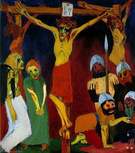 Crucifixion, — Emil Nolde