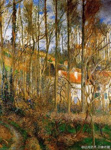 La C_te Des Boeufs In Ermitage Sun — Camille Pissarro
