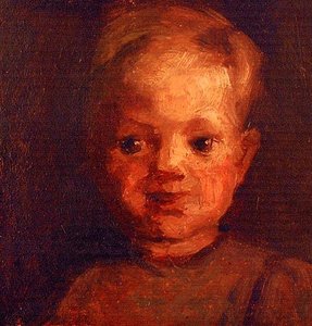 Baby, (painting) — Алберт Хенри Кребхиел