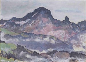 Grand Muveran — Ferdinand Hodler, Impressionism