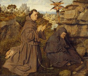 Sv. Franjo Primanja Stigmate — Jan Van Eyck