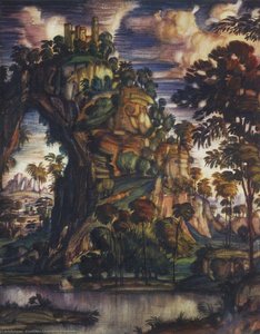 Landscape With Castle — კონსტანტინ ფედოროვიჩ ბოგაევსკი