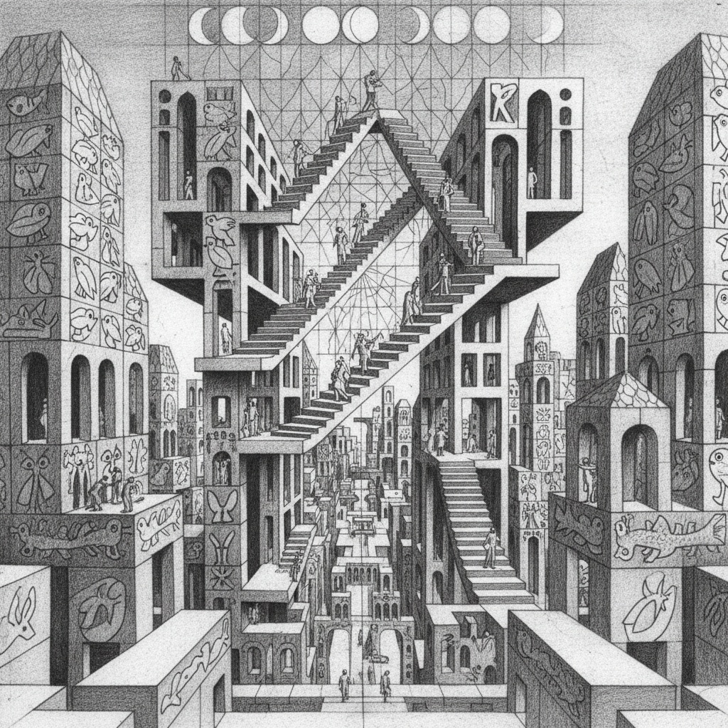 Geometrie ve stylu Eschera