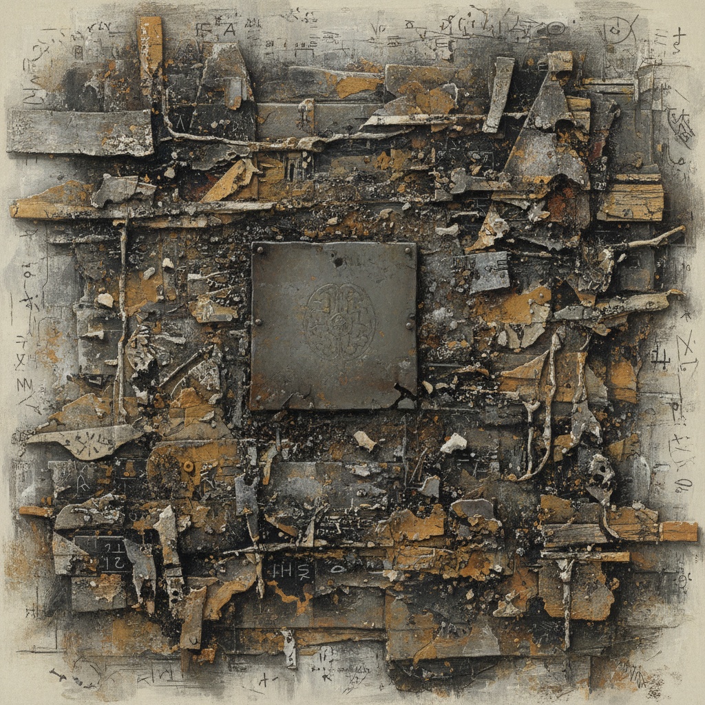 Antoni Tàpies Materiální intelekt