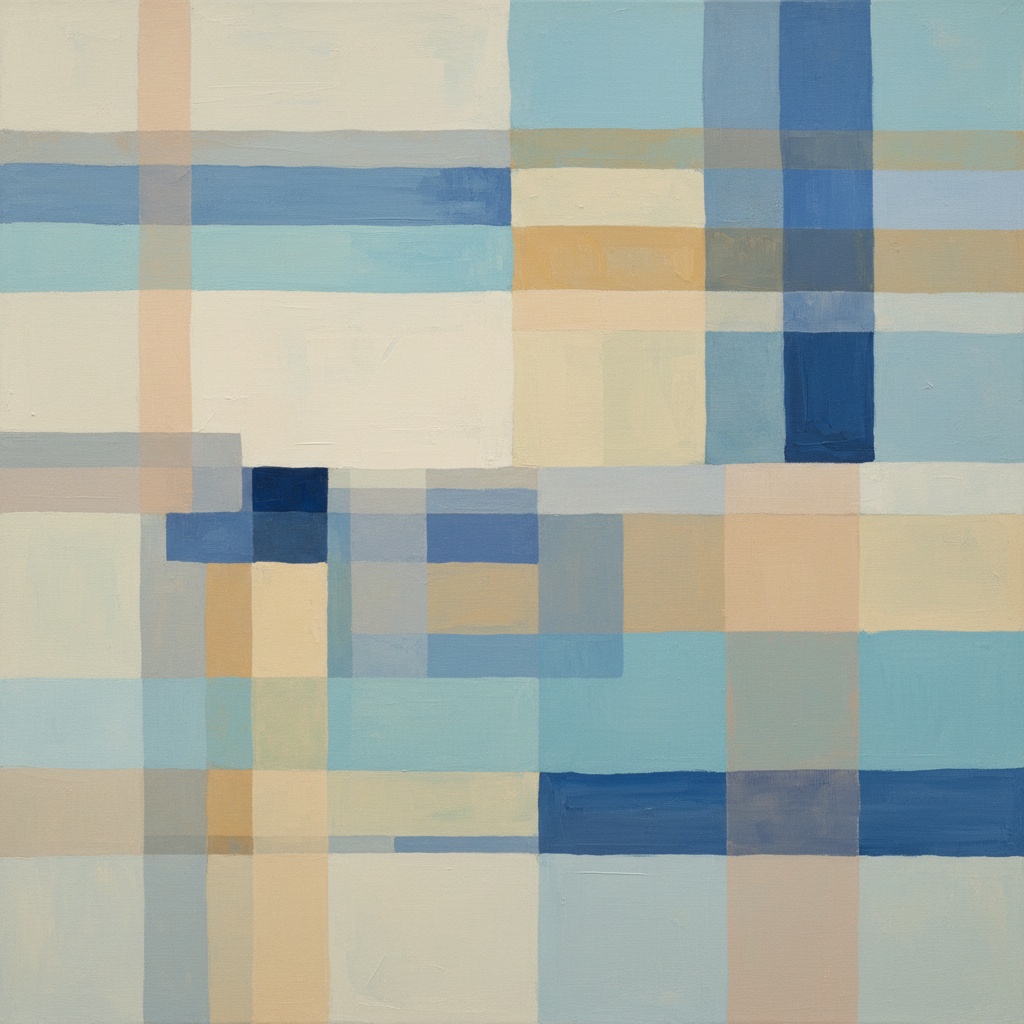 Diebenkorn Strukturovaná abstrakce