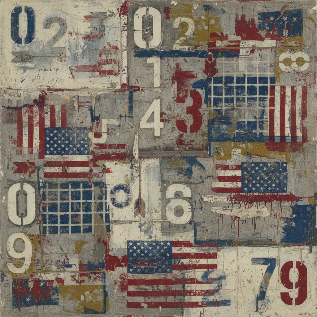 Jasper Johns Symbolický pop art
