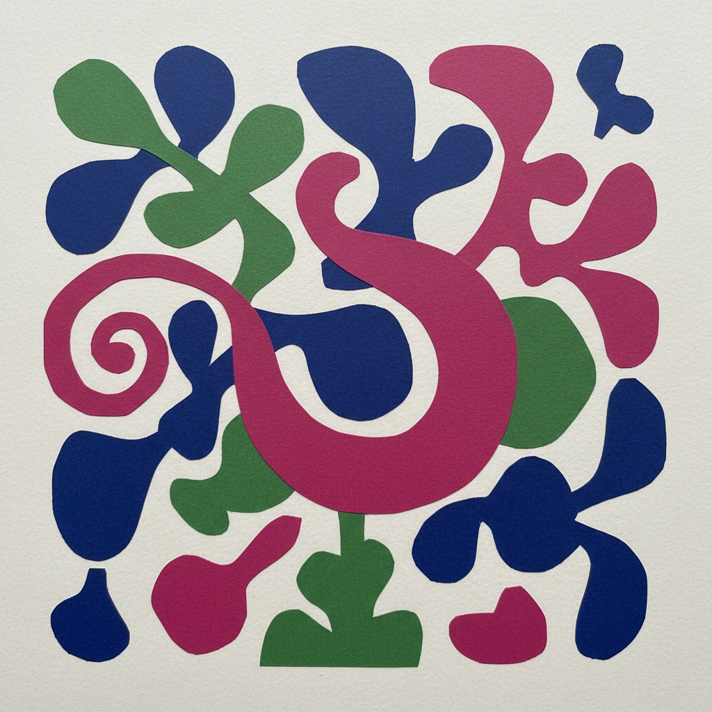Výstřih ve stylu Matisse