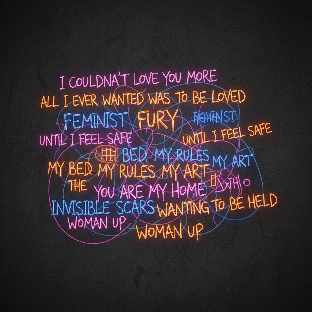 Tracey Emin Expresivní text