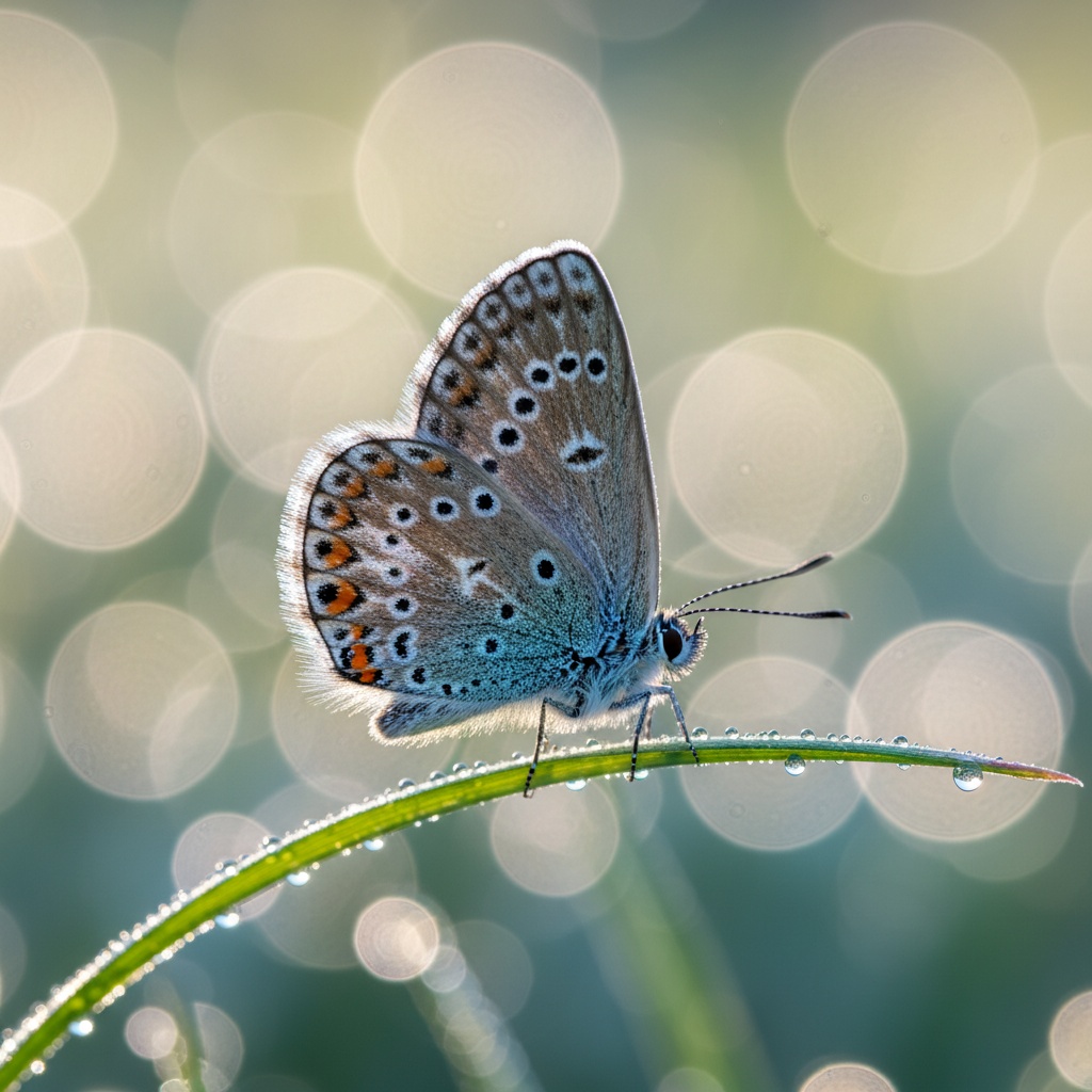 Makro s efektem bokeh